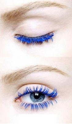 ریمل کاریته رنگ مواد آبی volume mascara
