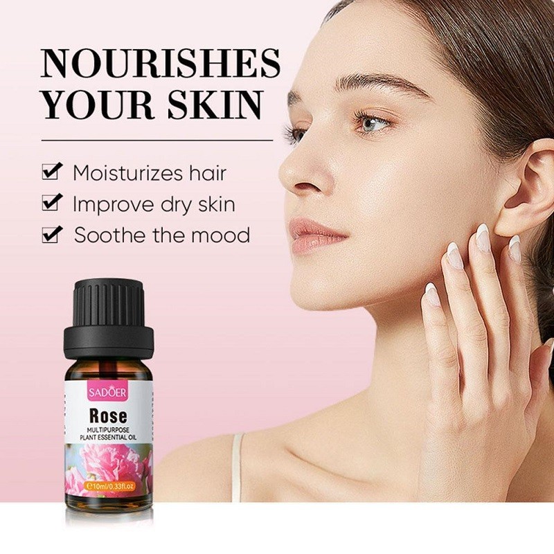 اسانس آروما تراپی و روغن ماساژ  رز , لاوندر سادور