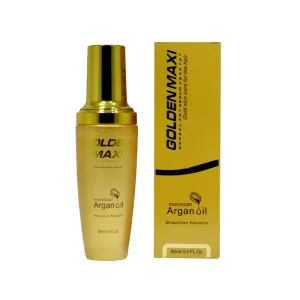 روغن ارگان مراکشی تقویتی مو گولدن مکسی 80میل Golden maxi argan oil