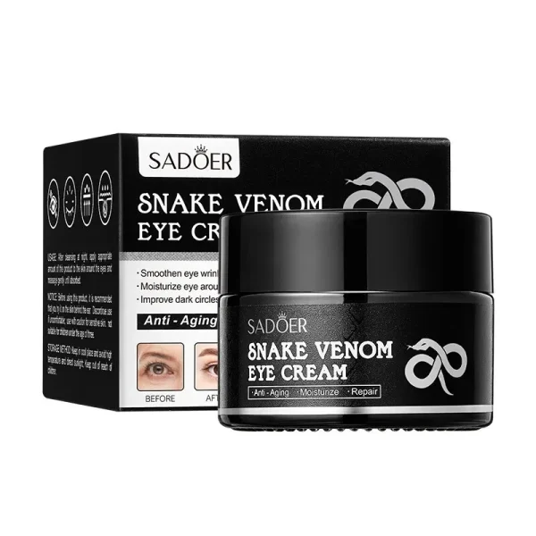 کرم دور چشم عصاره سم مار سادور SADOER SNAKE VENOM EYE CREAM