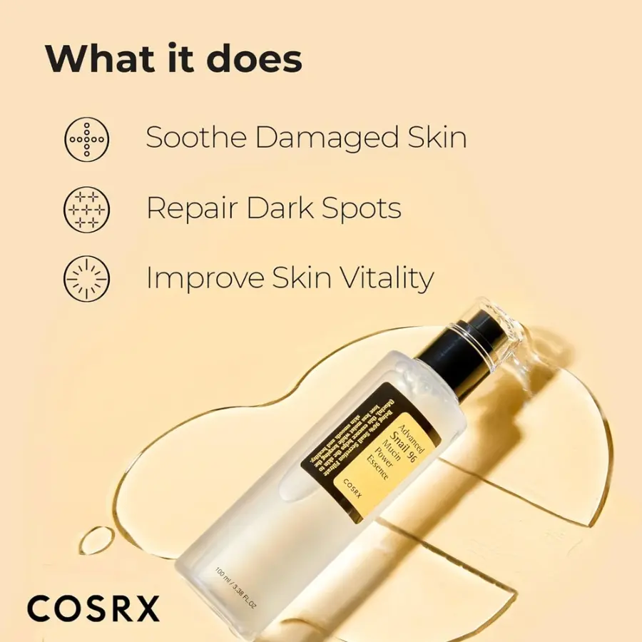 سرم حلزون کوزارکس COSRX مدل Advanced Snail 96(100 میل)