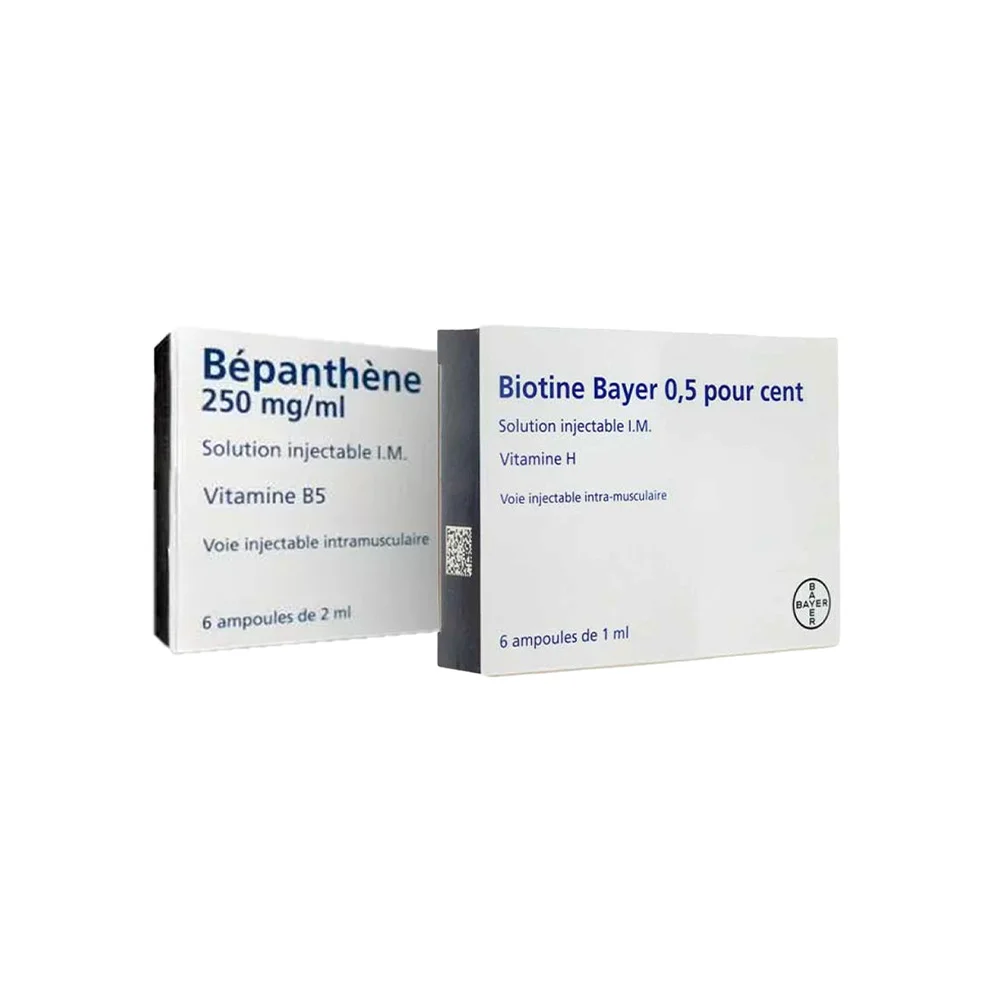 آمپول بیوتین بپانتن بایر آلمان Biotine Bepanthene Bayer
