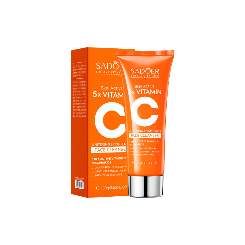 فوم پاک کننده صورت SADOER 5X Vitamin C