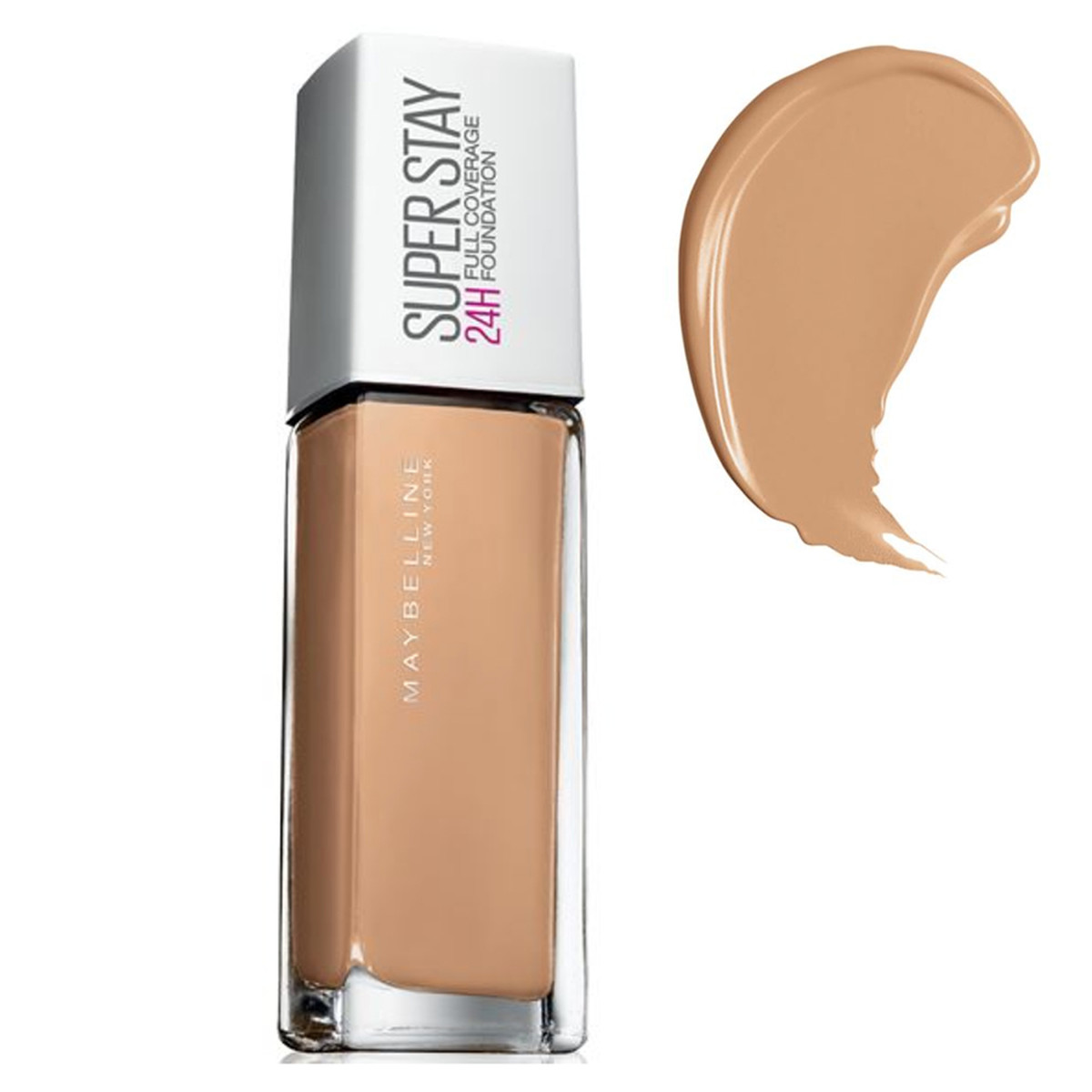 کرم پودر سوپر استی میبلین 24 ساعته شماره 30 سند MAYBELLINE