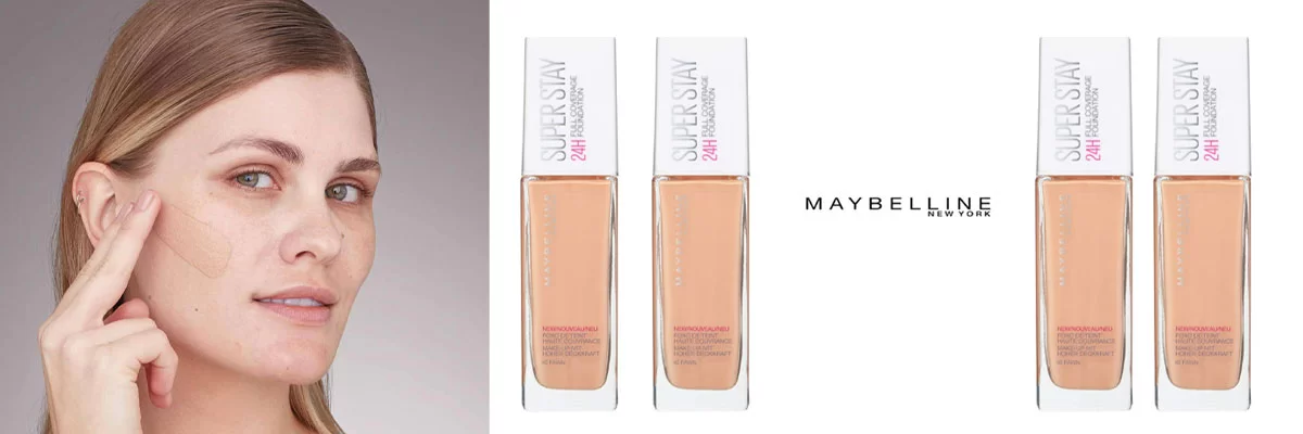 کرم پودر سوپر استی میبلین 24 ساعته شماره 30 سند MAYBELLINE