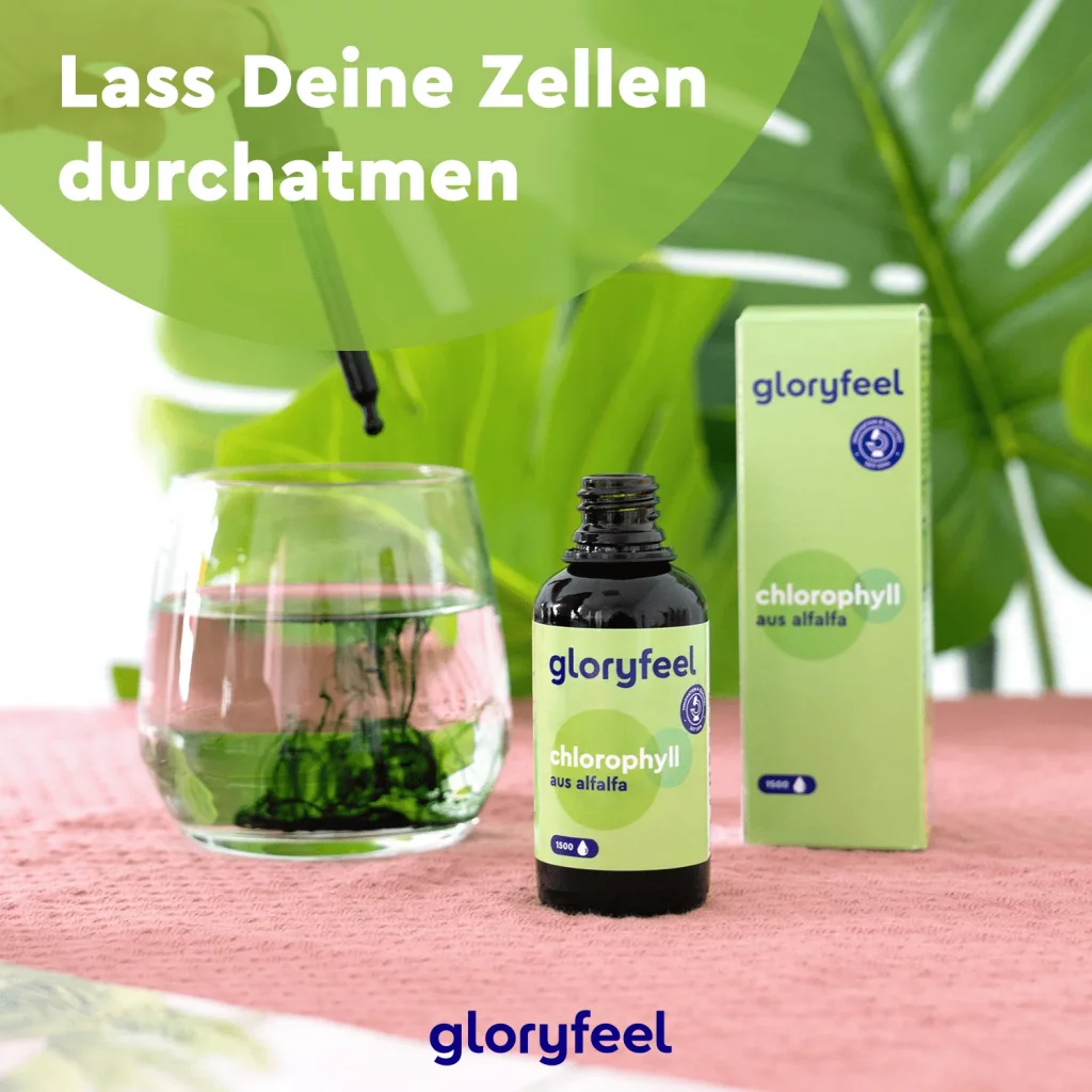 کلروفیل مایع Gloryfeel Chlorophyll (30 میل)