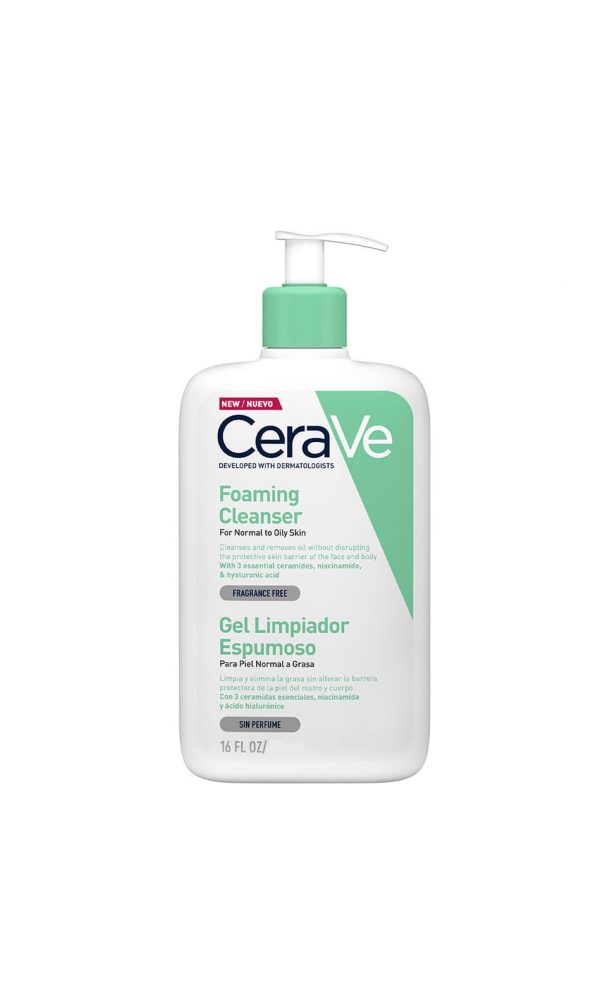 فوم شوینده سراوی Cerave پوست نرمال تا چرب اصل 236 میل