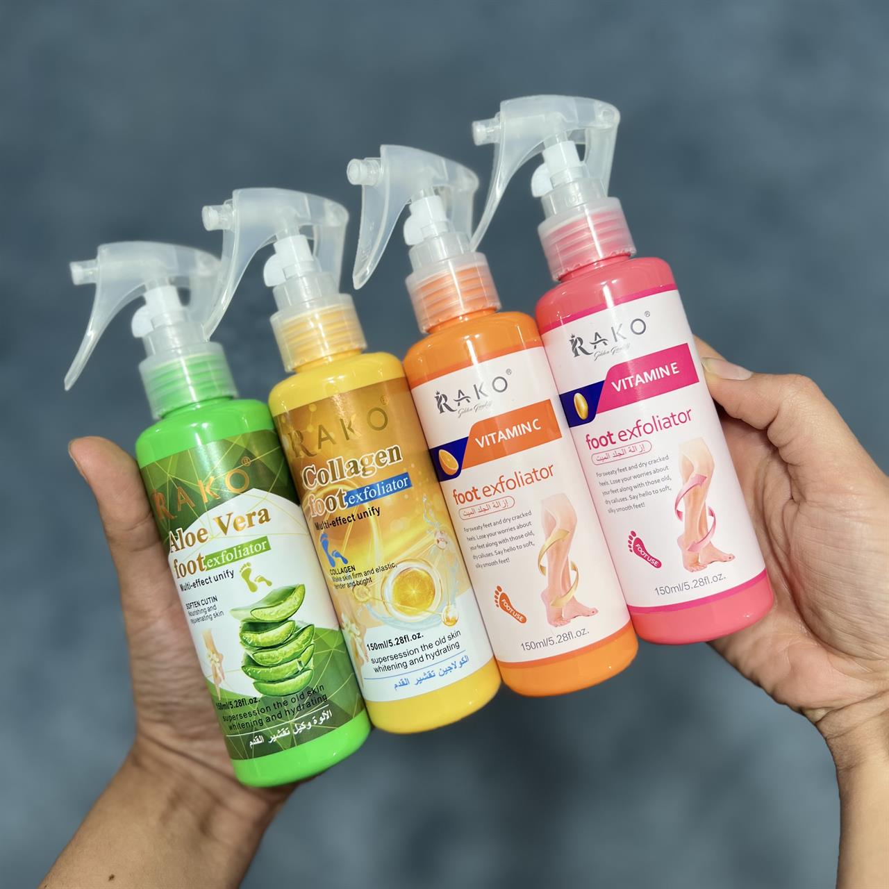 اسپری رفع ترک پا راکو (رایحه رندوم)