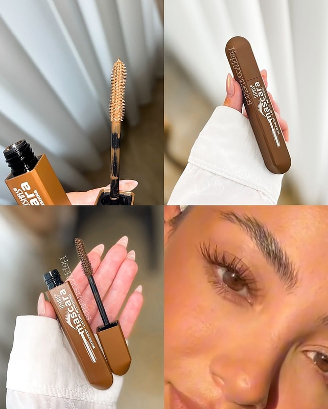 ریمل قهوه ای یوشاس (USHAS mascara brown)