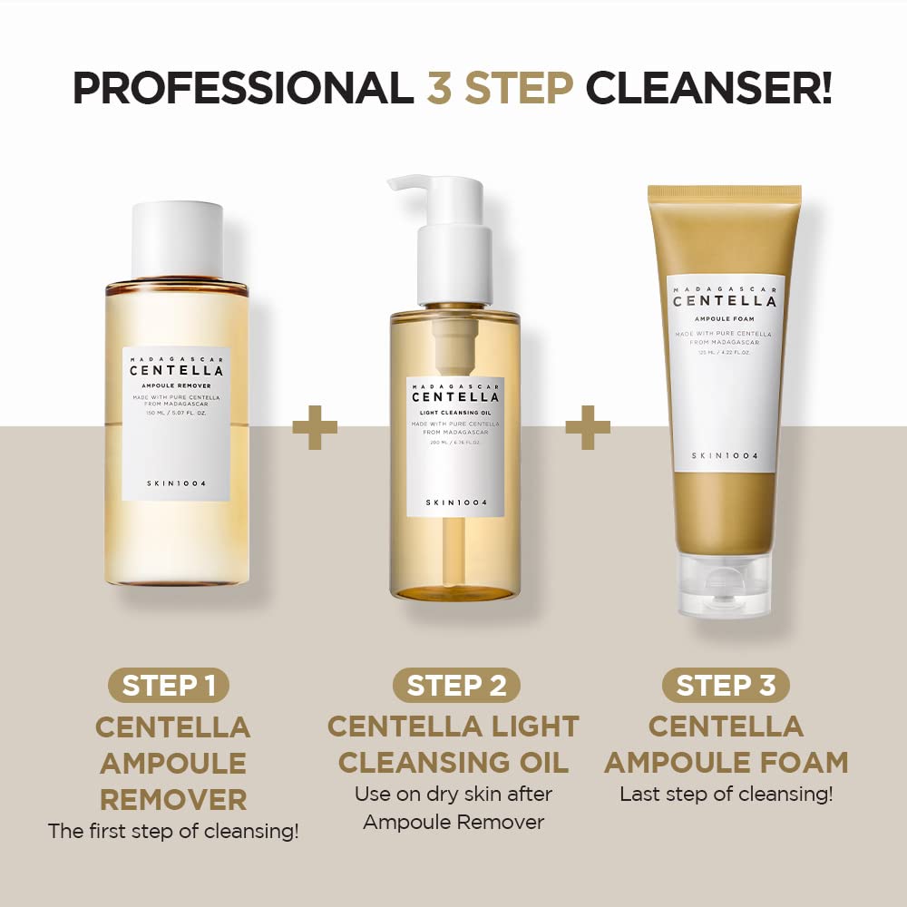 فوم شستشوی تسکین دهنده سنتلا اسکین 1004 SKIN1004 MADAGASCAR CENTELLA - AMPOULE FOAM - 125 ml