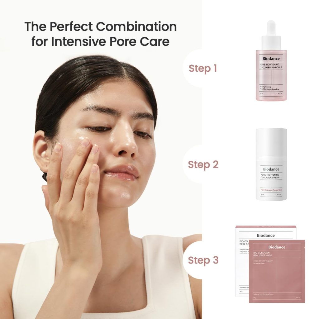 ماسک ورقه‌ای کلاژن‌ساز و آب‌رسانی عمیق بایودنس | بسته 1 عددی