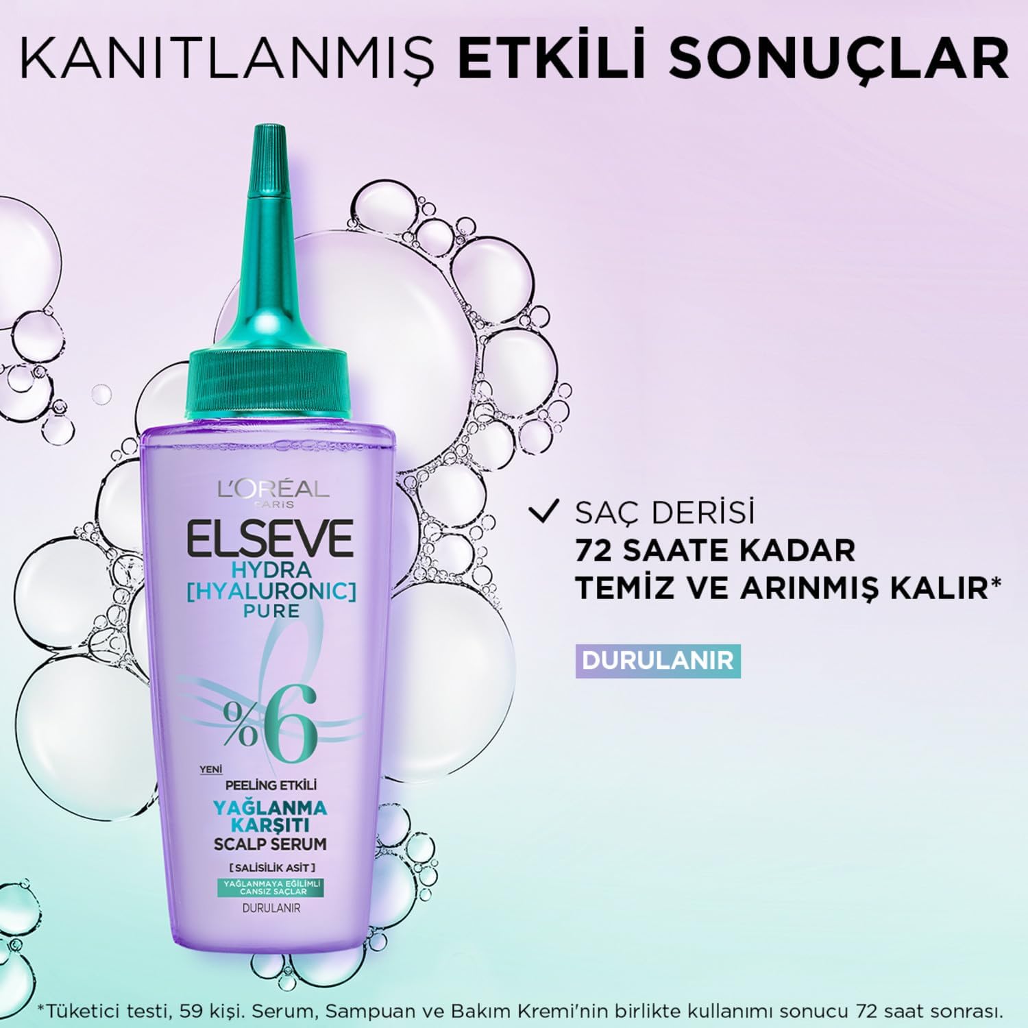 سرم لایه بردار پوست سر لورال L'Oréal Paris Elseve Hydra [Hyaluronic] Pure Anti-Oil 102 میلی لیتر