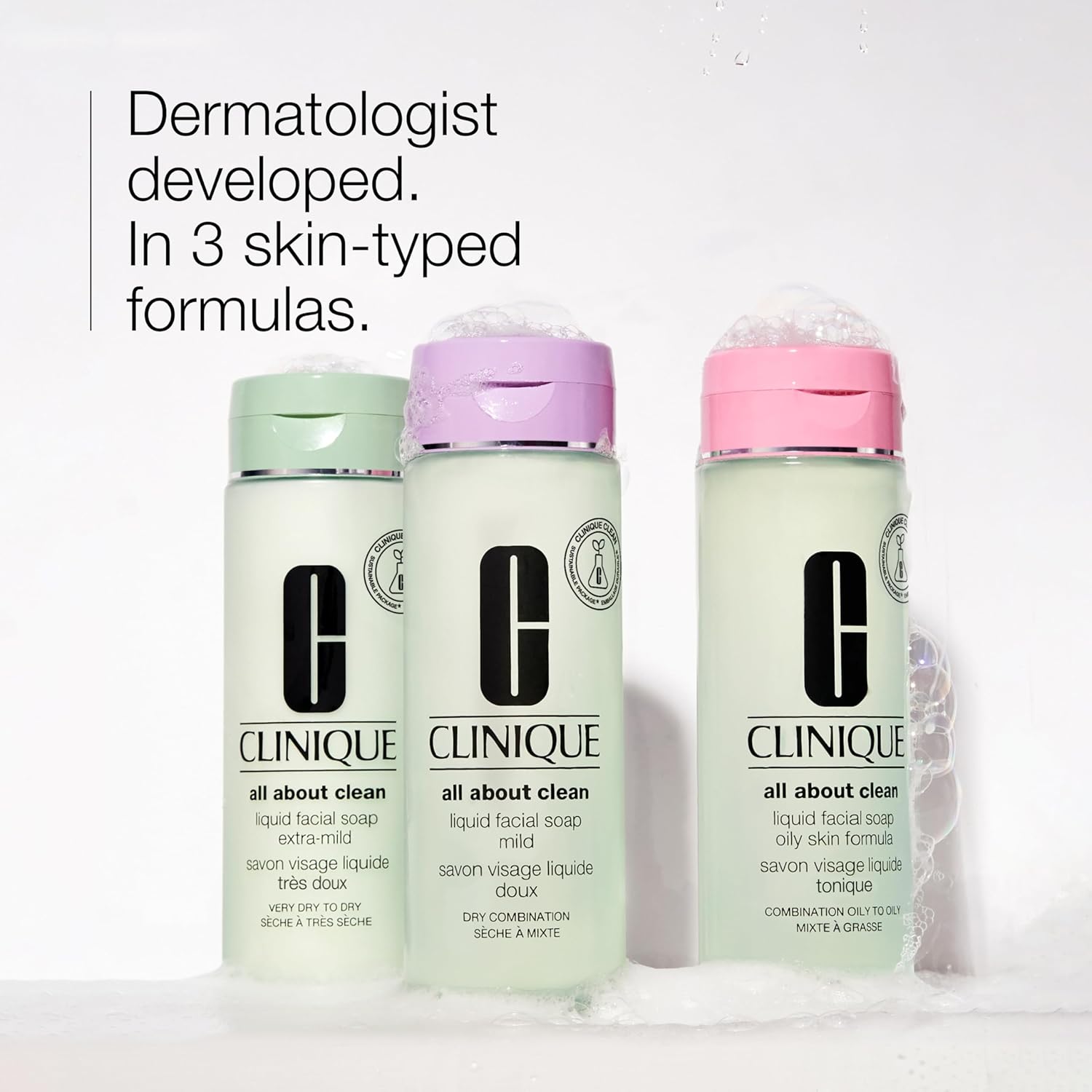 صابون مایع صورت آل ابوت کلین ملایم کلینیکClinique All About Clean Liquid Facial Soap Mild