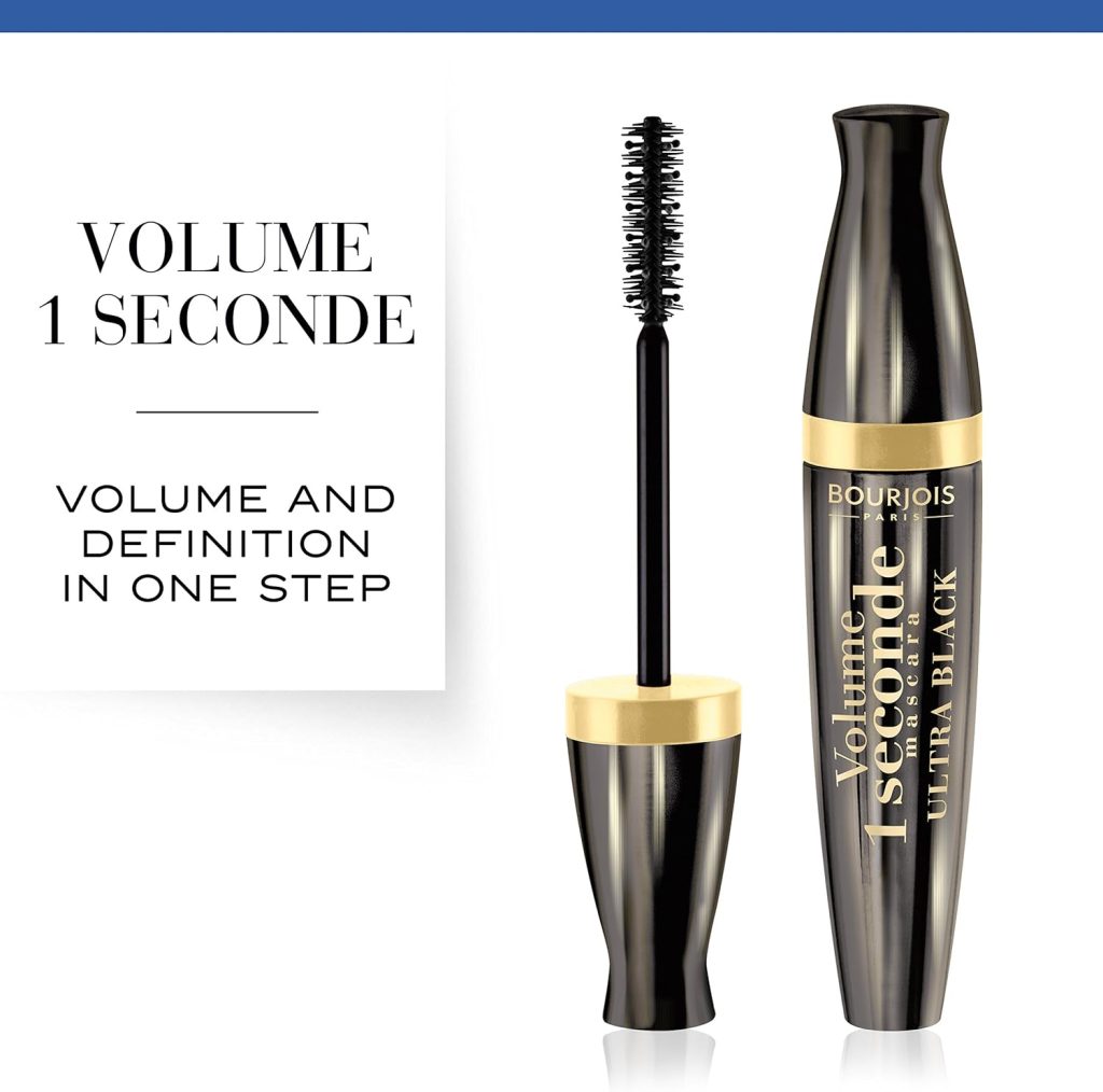 ریمل چشم حجم دهنده وان سکند اولترا بلک برس ضخیم بورژوآ