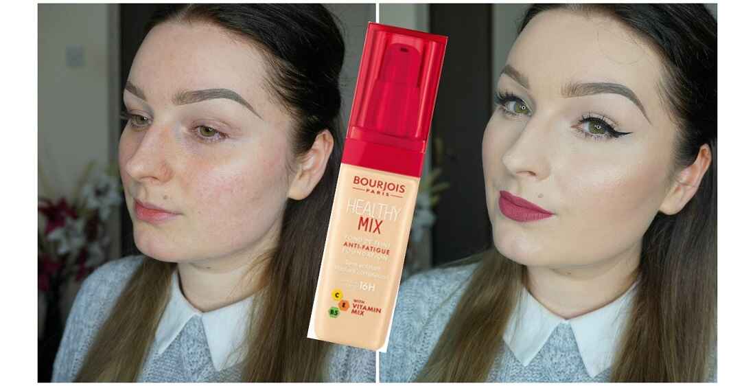 کرم پودر هلثی میکس بورژوا 30ml (53- Light Beige)