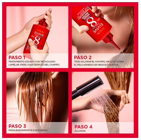 ترمیم کننده و نرم کننده 8 ثانیه ای موهای رنگ شده لورال Color Vive Wonder Water