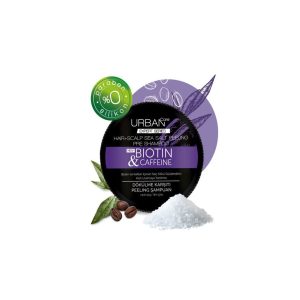 اسکراب کف سر ضد ریزش اربن‌کر حاوی بیوتین و کافئین | 200 گرم