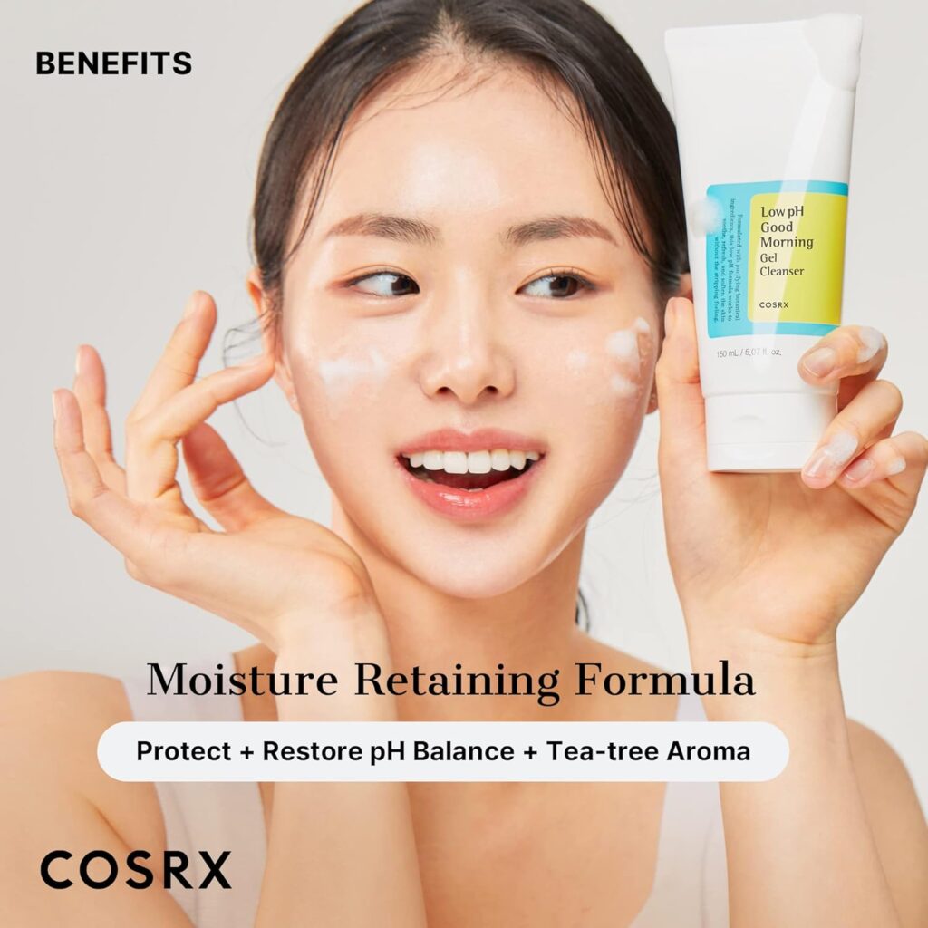 ژل شستشوی صورت گود مورنینگ کوزارکس COSRX Low pH Good Morning Gel Cleanser 150ml