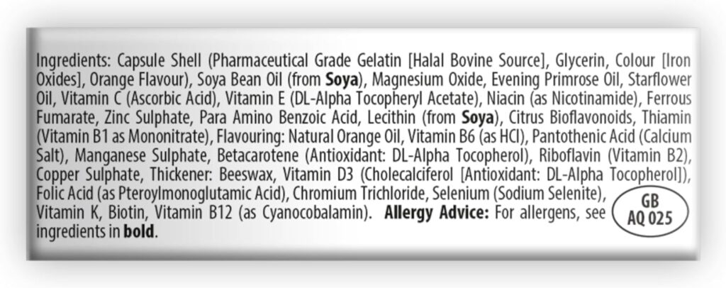 کپسول مولتی ویتامین زنانه ول وومن اورجینال ویتابیوتیکس