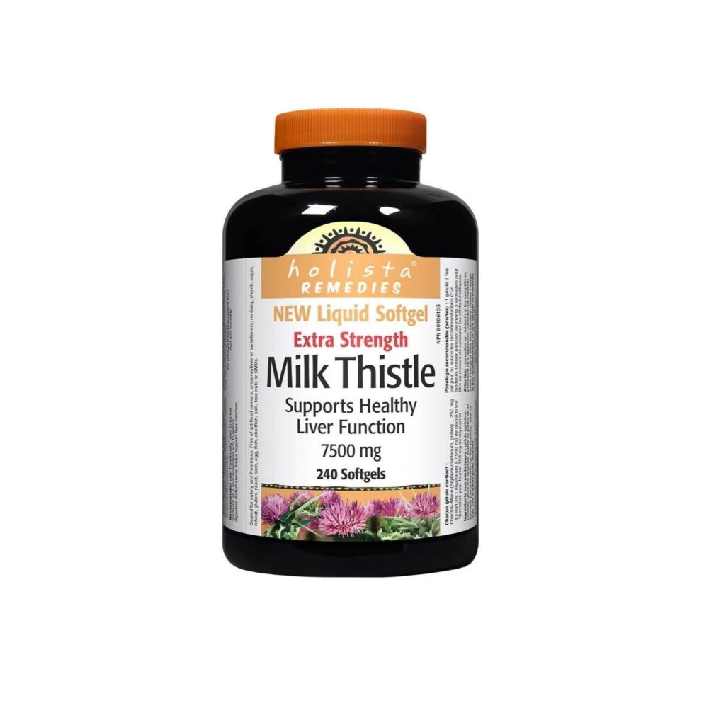 خار مریم هولیستا 240 عدد Holista Milk Thistle 7500mg