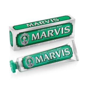 خمیر دندان مارویس مدل نعنایی قوی کلاسیک MARVIS CLASSIC STRONG MINT