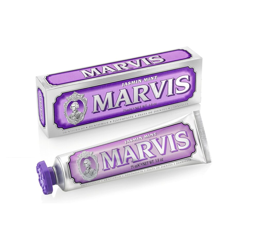 خمیر دندان جازمین مینت مارویس مدل Marvis Jasmin Mint Toothpaste 85ml