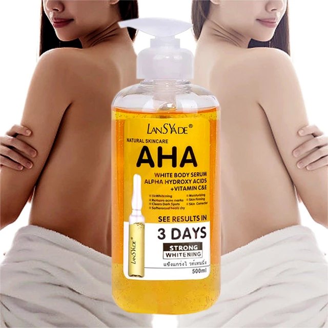 سرم روشن کننده دائمی لانسید آلفا هیدروکسی و ویتامین سی