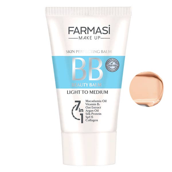 کرم BB حجم 50 میل فارماسی light to medium02