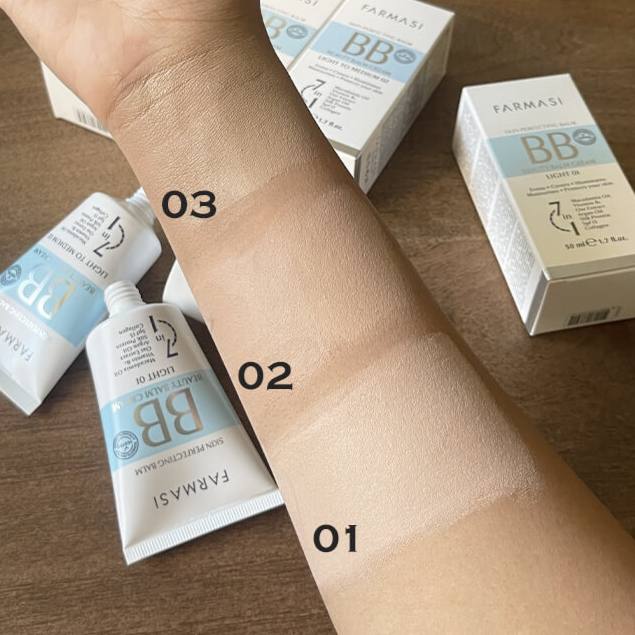 کرم BB حجم 50 میل فارماسی light to medium02
