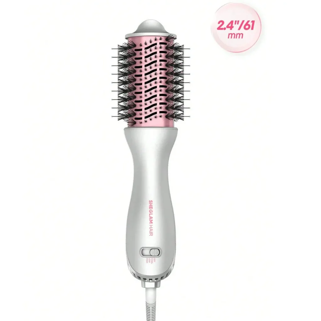 سشوار برسی و حالت‌دهنده حرفه‌ای دو طرفه شیگلم مدل Cool Shield Blowout Brush Pro