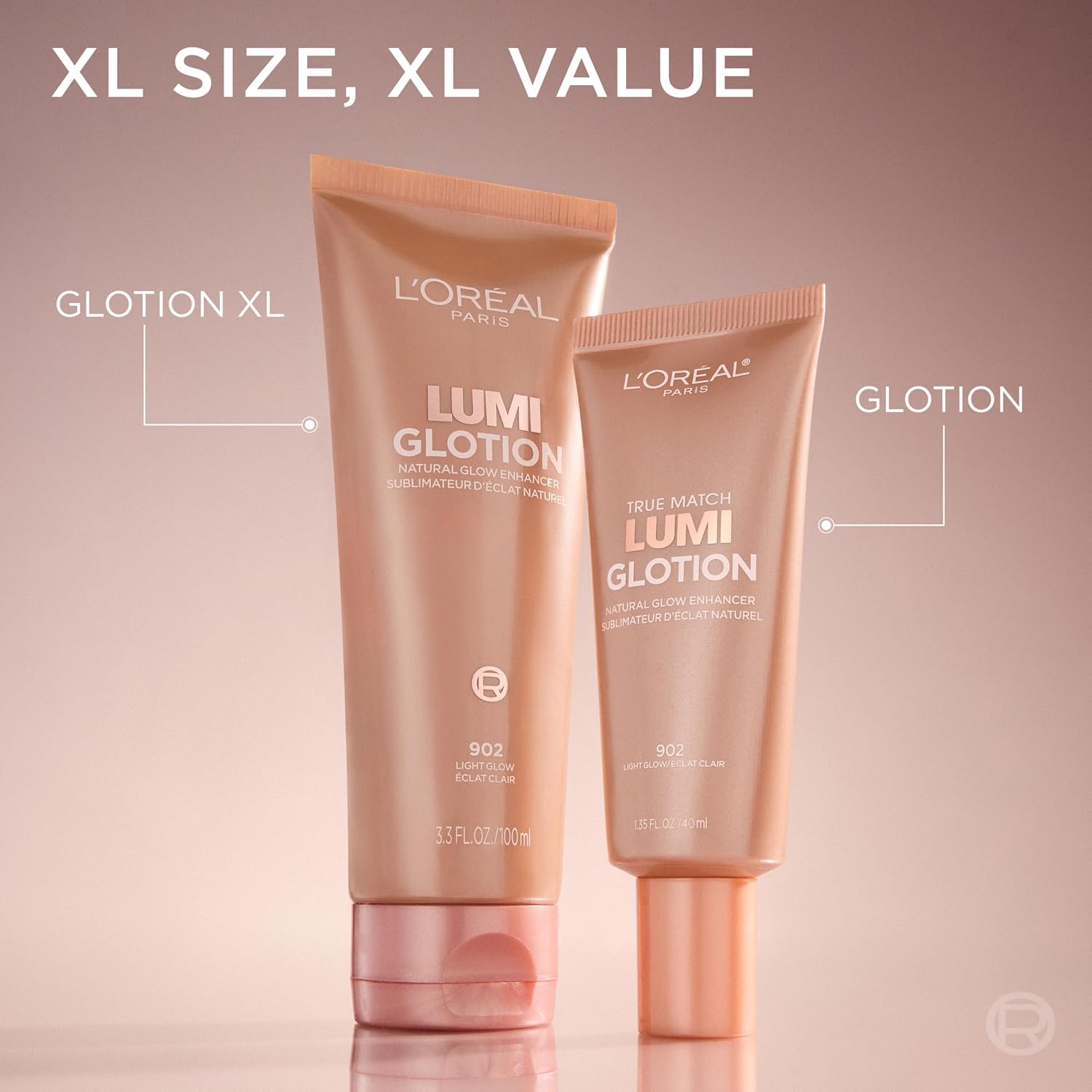 کرم درخشان کننده لومی گلوشن لورال Loreal Lumi Glotion شماره 903 Medium حجم 40 میل