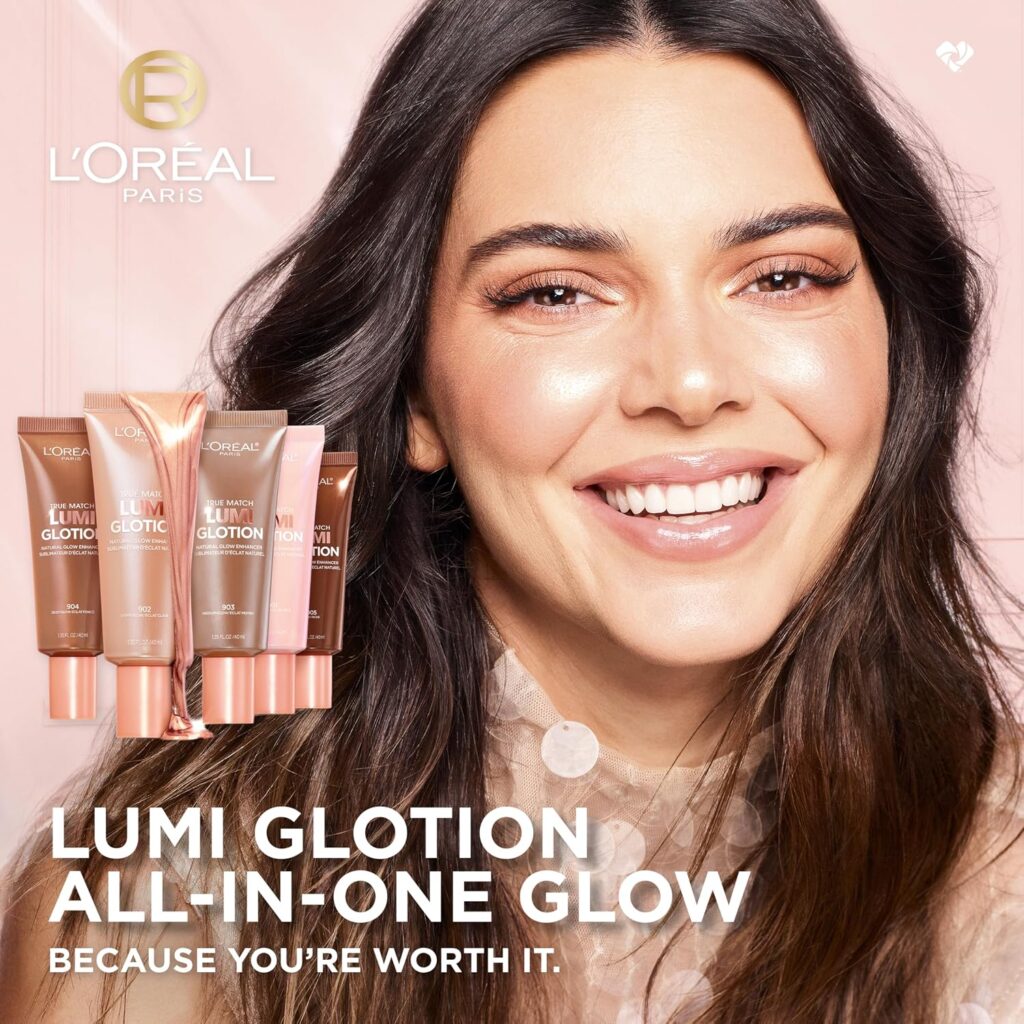 کرم درخشان کننده لومی گلوشن لورال Loreal Lumi Glotion شماره 903 Medium حجم 40 میل