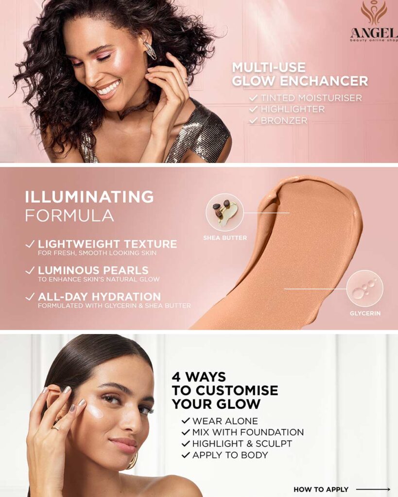 کرم درخشان کننده لومی گلوشن لورال Loreal Lumi Glotion شماره 901 Fair حجم 40 میل