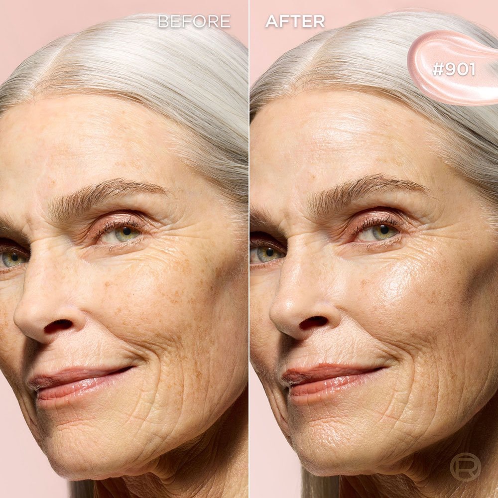کرم درخشان کننده لومی گلوشن لورال Loreal Lumi Glotion شماره 901 Fair حجم 40 میل