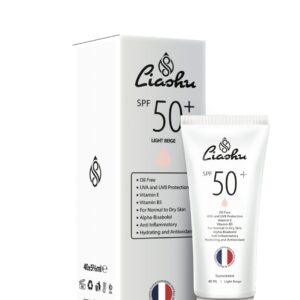 کرم ضدآفتاب رنگی بژ روشن SPF 50 لیاشو